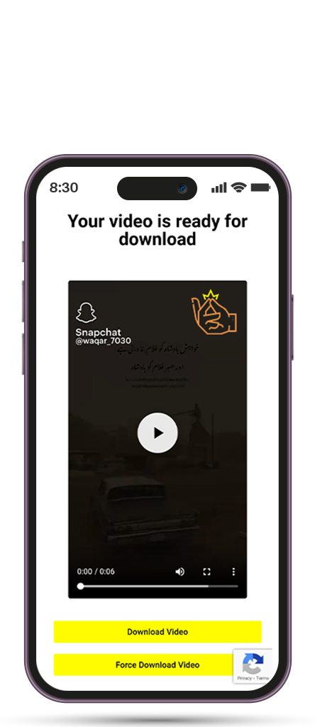 Snapchat Video Downloader iOS and Android